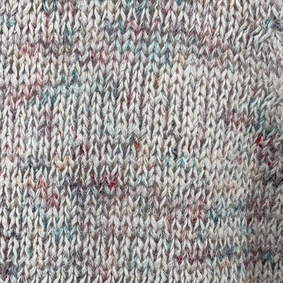 NWoT J.Jill Textured Slub Knit Sleeveless Sweater M Cotton Linen Blend Confetti - Picture 4 of 10